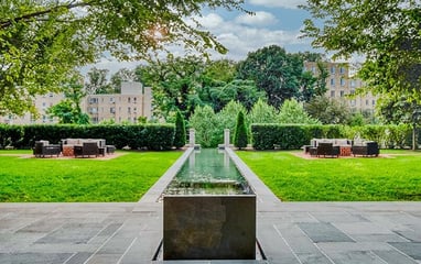 Beautiful garden area